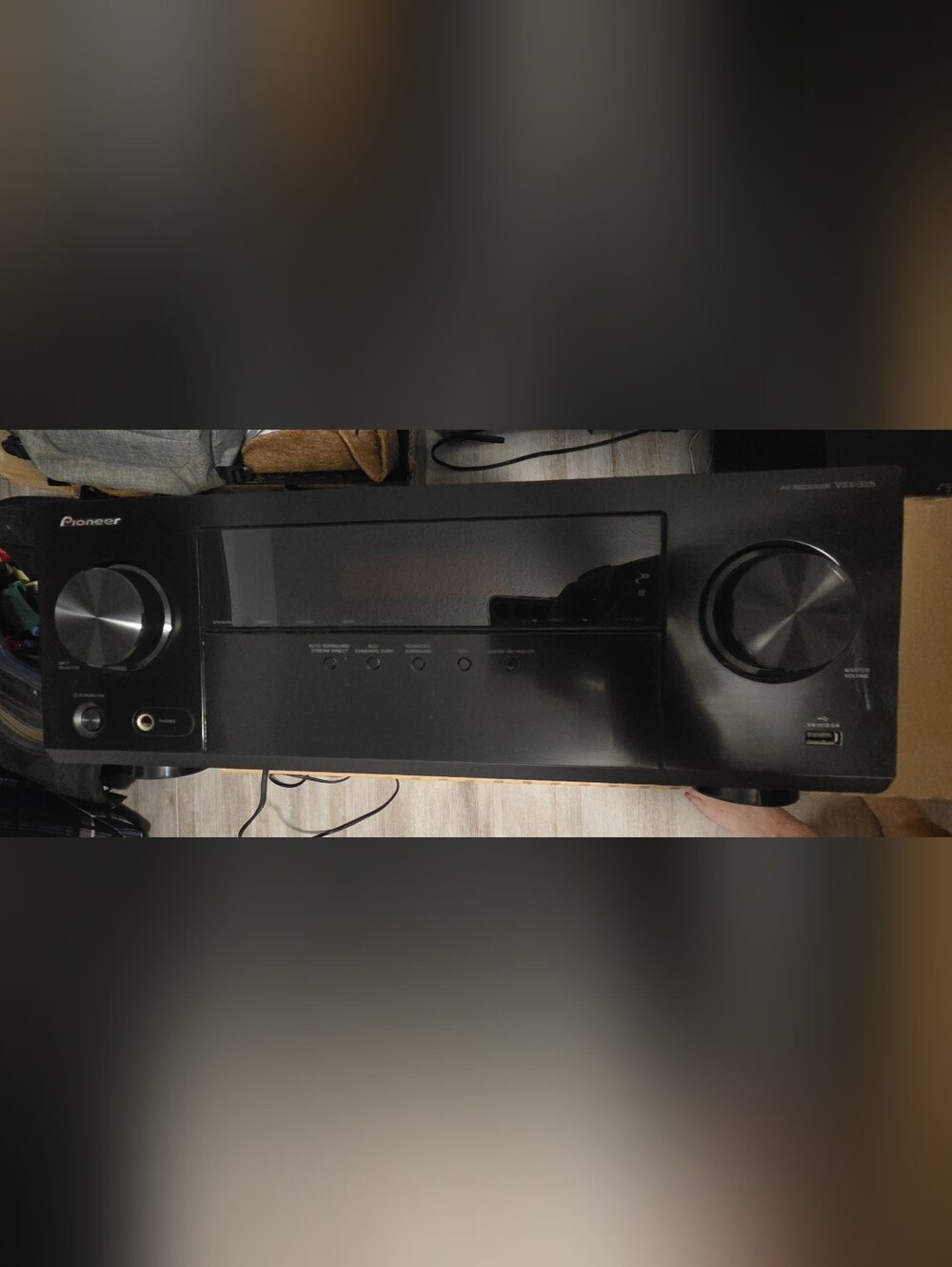 PIONEER VSC-325 Like New Black Stereo Receiver